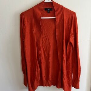 Burnt Orange Mossimo Cardigan